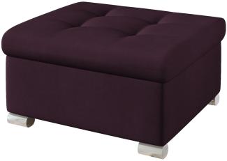 Polsterhocker Niko Klein, Farbe: Uttario Velvet 2963