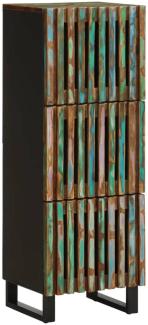 vidaXL Highboard 40x34x110 cm Massivholz Akazie 377583