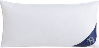 SPESSARTTRAUM Federkissen Premium******, Füllung: 70% Gänsefedern / 30% Gänsedaunen, Klasse 1, Downpass zertifiziert, Bezug: 100% Baumwolle, Made in Green, Hausstauballergiker geeignet, gute Stützkraft, Seitenschläfer & Rückenschläfer