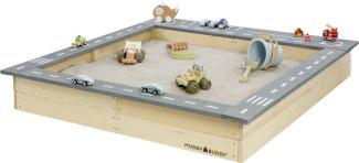MUDDY BUDDY® Holz-Sandkasten Highway Hero