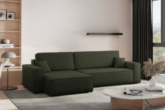 Kaiser Möbel Ecksofa mit schlaffunktion und bettkasten, BEST XL stoff Poso, Quelle, Verita, Mit Bettfunktion und Bettzeugfach