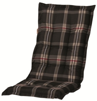 Madison A029 Hochlehner Gartenstuhl Auflagen 120x50x8cm grau kariert