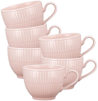 Seltmann Weiden Amina Kaffeetasse 0,25 l 6er Set Rosé