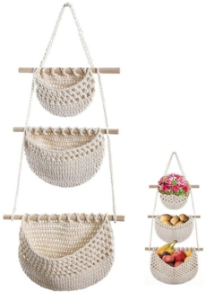 BlingBin Hängeaufbewahrung Hängender Organizer Tür Wand Hängender Hängetasche Aufbewahrungstasche (1er Set, 1 St, 1tlg), Hängeorganizer Tür Wand Hängender Organizer Wand Hängen Tasche