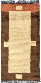 Morgenland Nepal Teppich - 140 x 70 cm - Beige