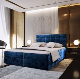 Masseno Boxbett GLOS 180x200 cm mit Bonell Matratze und Topper