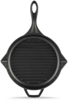 Gusseisen Grillpfanne Gusseisen Pfanne Grill Steak Induktion Schwarz