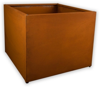 Köhko Pflanzkübel KÖHKO® Hochbeet mit Boden bzw. ohne Boden Cortenstahl