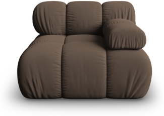 Micadoni Modul Bellis Rechts 3D-Stoff Braun