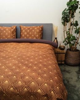 Kayori Bettwäsche Shima, Mako-Satin, 2 teilig, Hergestellt aus GOTS-zertifizierter Bio-Baumwolle