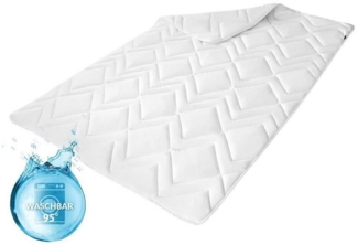 SEI Design Einziehdecke Mikrofaser Bettdecke Steppdecke Winter, Füllung: Polyester, Bezug: 100% Mikrofaser, kochfest