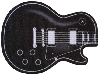 Rockbites - Fußmatte Türmatte "Guitar Kontur" Schwarz Weiß Nr. 171 (100985)*