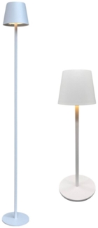 Coen Bakker Deco BV LED Außen-Stehlampe Portable Light, LED, warmweiß, kaltweiß, neutralweiß, weiß 3in1 variabel usb touch dimmbar 47/83/120cm