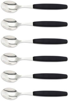 GIESSER Bestecklöffel Besteck Gabel, Teelöffel, Löffel, Kuchengabel (6 Stück), schönes Design, langlebig, kombinierbar, spülmaschinenfest