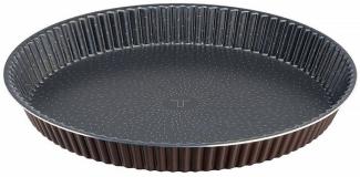 Tefal Tarteform Tefal Perfectbake Tarte-Form J5548402 30 cm, Aluminium, mit Rillen, (1-tlg), ProBaking-Antihaftbeschichtung, Aluminium, mit Rillen