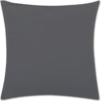 Kissenhülle Dekokissen Kissenbezug Microfaser - viele Größen und Farben Anthrazit 50 x 50 cm