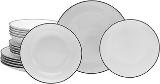 Luna Black Line, Tellerset 18-tlg (mo)