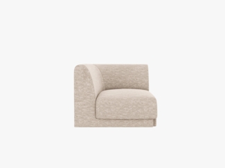 Micadoni Modul Ecke Miley Chenille Beige