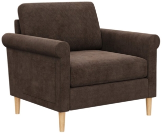 Vesgantti Relaxsessel Sofa 1 Sitzer Loungesofa Einzelsofa TV-Sessel Werkzeuglose Montage