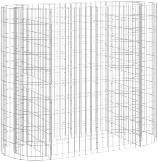 vidaXL Gabionen-Hochbeet Verzinktes Eisen 120x50x100 cm 152032