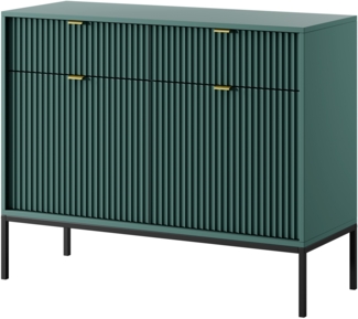 AX LIVING Kommode mit Schublade Eternas KSZ104 104 cm breit Grün