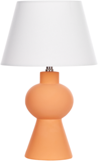 Tischleuchte FABILOS Keramik Orange