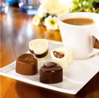 Dr. Oetker Schokoladenform Süße Herzen 02498 Pralinenform Silikonform Herzform