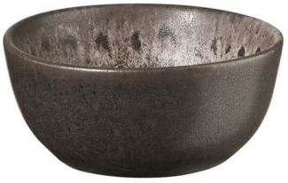 ASA Selection Poke Bowls Mini Bowl Mangosteen, Schale, Schälchen, Dipschale, Snackschale, Steinzeug, Braun, Ø 8 cm, 24280266