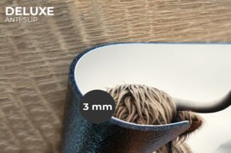 MuchoWow Platzset Schottische Highlander - Wasser - Nass, (6-St), Platzsets, Tischset, Abwaschbar, Tischsets, Platzdeckchen