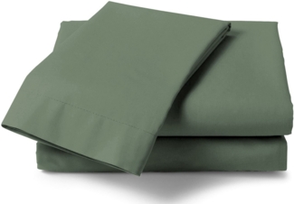 Heckett and Lane Mako Satin 1 x Laken 270x290 cm Elementi Calla Green