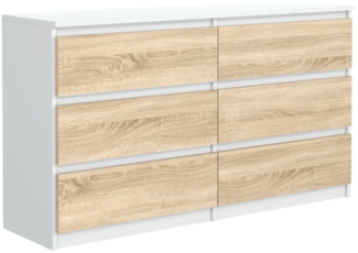 meble masztalerz Kommode Mit 6 Schubladen - 120 cm breit – modern, praktisch & geräumig