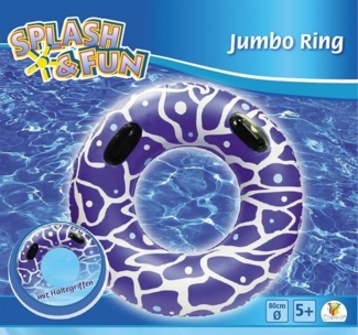 VEDES Großhandel GmbH - Ware Splash & Fun Schwimmring mit Griffen, # 80 cm