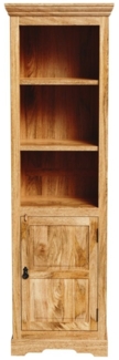 Bücherregal Guru 60x200x45 aus Mangoholz