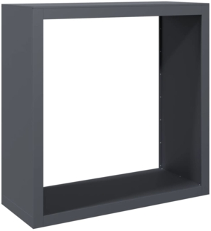 vidaXL Brennholzregal Anthrazit 100x40x100 cm Stahl 850970
