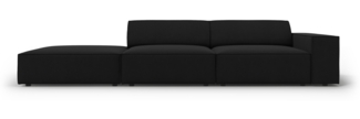 Micadoni 3-Sitzer Sofa Jodie Black