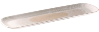 APS Tablett Servierplatte "BLUSH" 53 x 16,5 cm, Höhe 2,5 cm, Melamin, (1-tlg)
