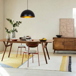 Kronleuchter, 'Sivani', 116 x 40 x 40, Schwarz, Gold