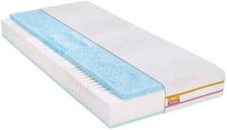 Komfortschaummatratze ergonomische Wendematratze 2in1, Irisette 2for4 KS, Irisette, 22 cm hoch, zwei Härtegrade vereint in einer Matratze – soft und medium