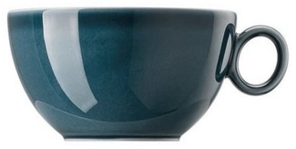 Kombi-Obertasse Loft Colour - Night Blue Thomas Porzellan Kaffeetasse - Mikrowelle geeignet, Spülmaschinenfest