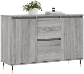 vidaXL Sideboard Grau Sonoma 104x35x70 cm Holzwerkstoff 827202