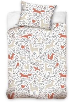 Tiere Babybettwäsche NL211014-BABY 100x135 cm + 40x60 cm