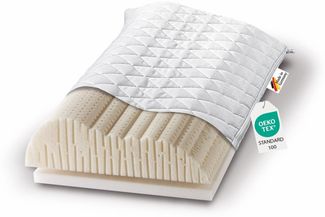 Sympathica Nackenstützkissen Stift- Latex Nackenkissen orthopädisch