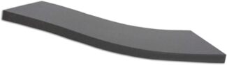 Dibapur ® BLACK: (70 x 200 x 14 cm) Orthopädische Kaltschaummatratze / Akustikschaumstoff - H2 - Ohne Bezug - Germany