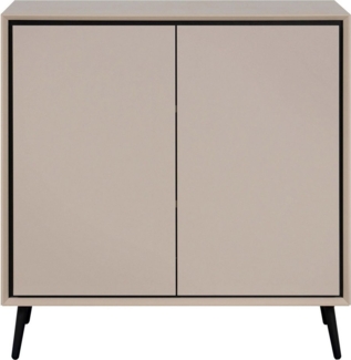 Newroom Kommode Serano, Sideboard Schrank mit Türen Aufbewahrungsschrank für Wohnzimmer F...