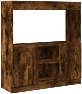 vidaXL Highboard Räuchereiche 92x33x100 cm Holzwerkstoff 855128