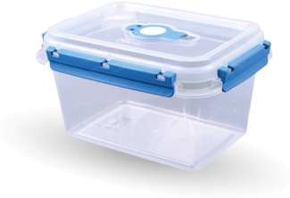 Vorratsdose für Lebensmittel ( 1500 ml ) - Blau - Frischhaltedosen Lunchbox, BPA-Frei luftdicht, Aufbewahrungsbox Meal Prep Box, Schale