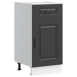 vidaXL Küchenunterschrank Kalmar Schwarz Holzwerkstoff 853468