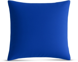 Kissenhülle Dekokissen Kissenbezug Microfaser - viele Größen und Farben Blau 30 x 30 cm