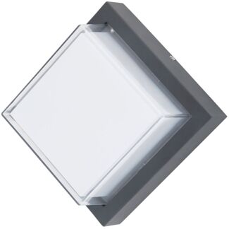 LED Außenleuchte, Wandlampe, ALU, Anthrazit, IP65