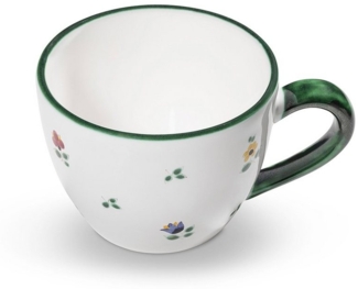 Streublumen, Teetasse Maxima (0,4L) - Gmundner Keramik Teetasse - Mikrowelle geeignet, Spülmaschinenfest